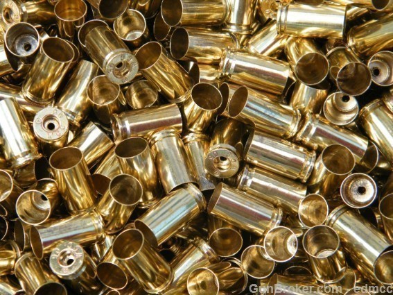 1000 pc 9mm Matching Headstamp Brass Decapped Clean-img-0