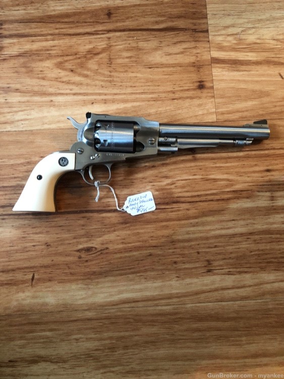 Ruger Old Stainless 44 Revolver -img-0