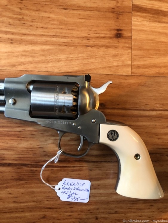 Ruger Old Stainless 44 Revolver -img-3