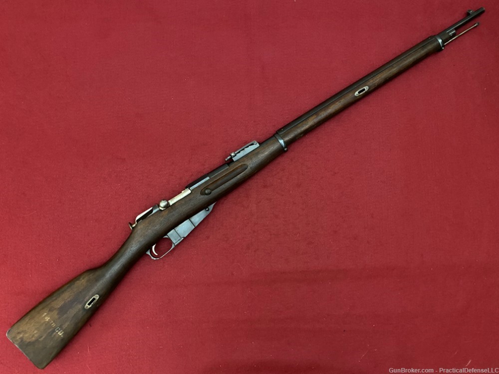 Rare! US Surcharged Remington M1891 Mosin-Nagant 7.62x54r, 1917-img-0