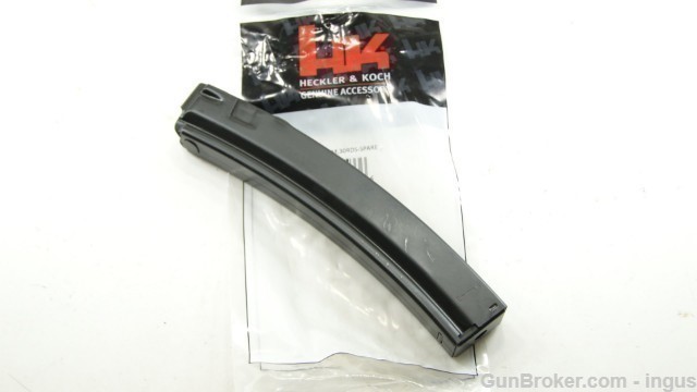 (2 TOTAL) HK MP5 9mm FACTORY 30rd MAGAZINE 206349S (NEW)-img-6