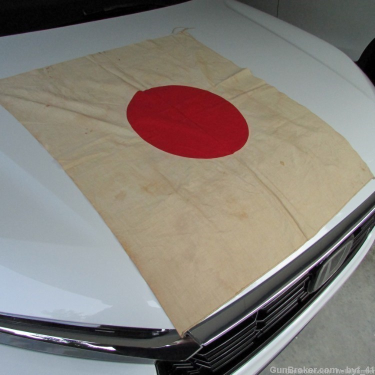 JAPANESE WWII MEATBALL BRING BACK FLAG PRE-1945-img-2