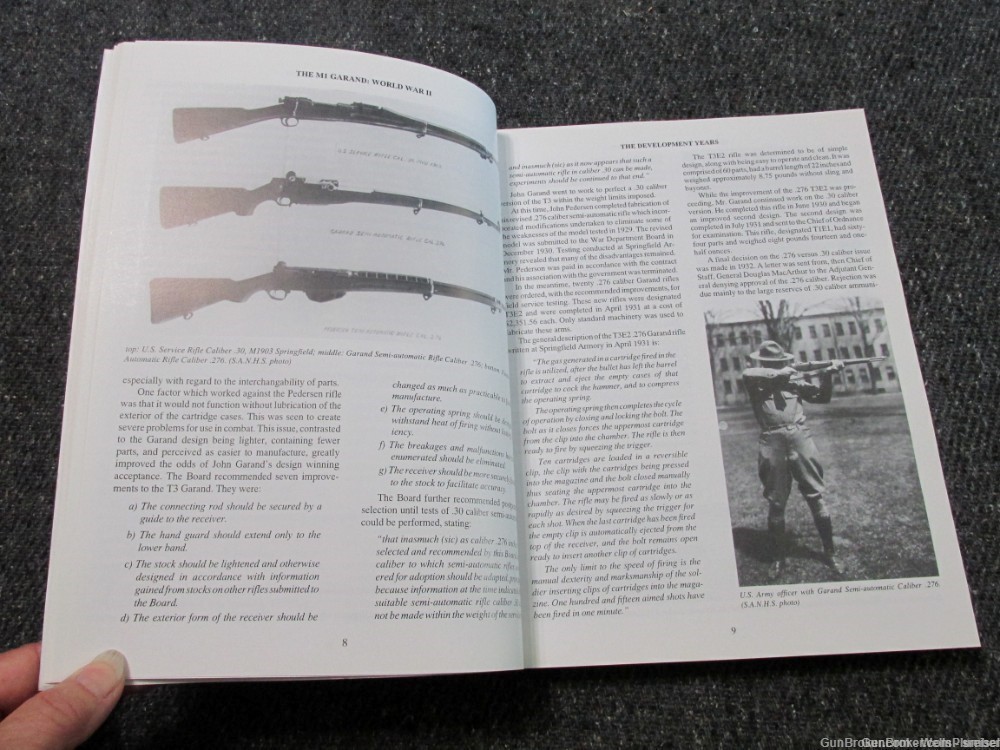 THE M1 GARAND WORLD WAR II HISTORY OF DEVELOPMENT AND PRODUCTION BOOK-img-7