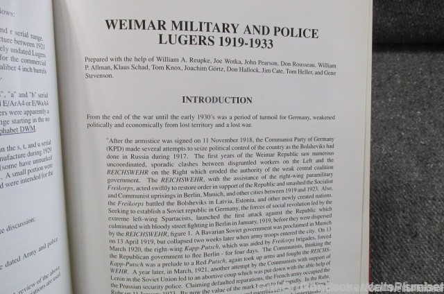 WEIMAR AND EARLY GERMAN LUGERS & THEIR ACCESSORIES REF VOL V BY JAN C STILL-img-9
