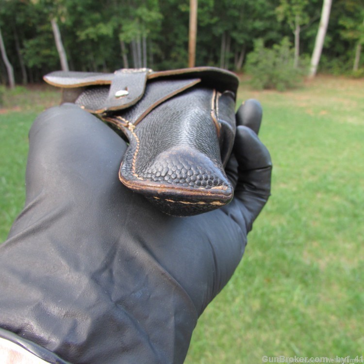 GERMAN WWII FN BROWNING 1922 ORIGINAL HOLSTER WITH SPARE MAGAZINE 1944-img-2