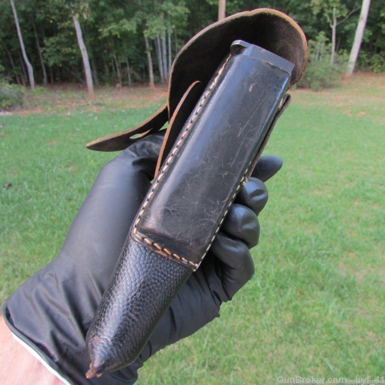GERMAN WWII FN BROWNING 1922 ORIGINAL HOLSTER WITH SPARE MAGAZINE 1944-img-8