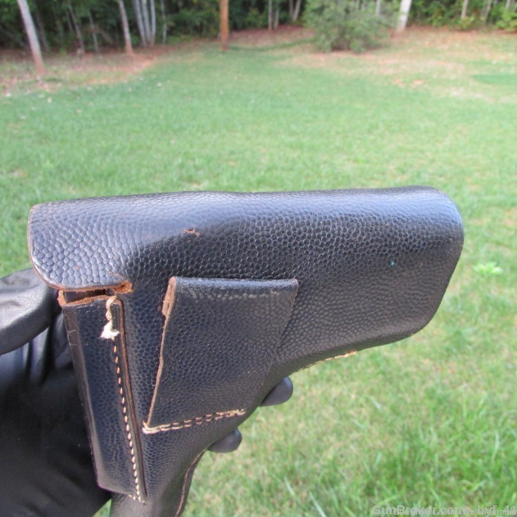 GERMAN WWII FN BROWNING 1922 ORIGINAL HOLSTER WITH SPARE MAGAZINE 1944-img-11