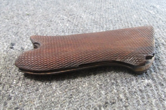 GERMAN WWII LUGER P-08 ORIGINAL CHECKERED GRIPS WW2 LUGER P08 GRIPS-img-10