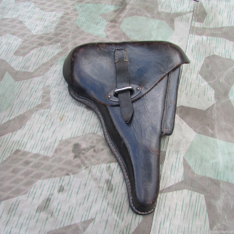 GERMAN WWII WALTHER P-38 ORIGINAL 1942 HOLSTER PRE-1945-img-0