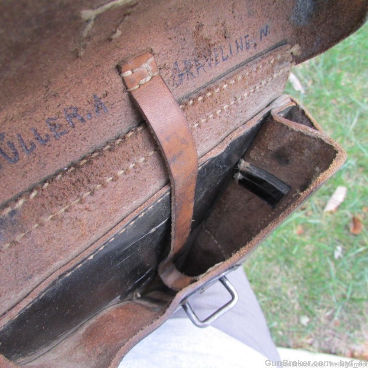 GERMAN WWII WALTHER P-38 ORIGINAL 1942 HOLSTER PRE-1945-img-12
