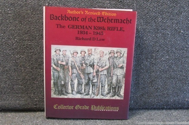BACKBONE OF THE WEHRMACHT-GERMAN K98K MAUSER RIFLE 1934-1945 REFERENCE BOOK-img-0