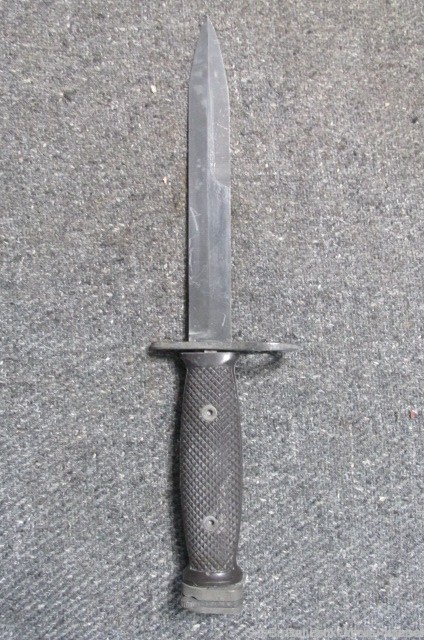 1969 VIETNAM ISSUED M16 BAYONET WITH M8A1 SCABBARD WITH ORIGINAL BOX (MINT)-img-6
