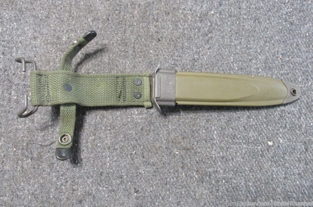 1969 VIETNAM ISSUED M16 BAYONET WITH M8A1 SCABBARD WITH ORIGINAL BOX (MINT)-img-13