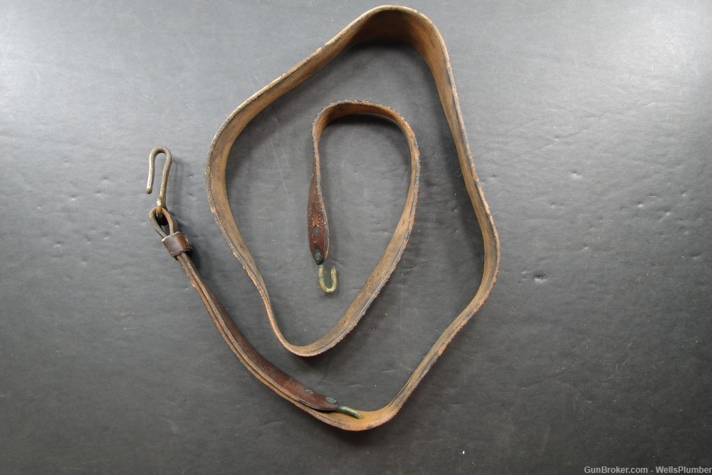 INDIAN WARS US MODEL 1874 M1874 CANTEEN WITH LEATHER STRAP (NICELY MARKED)-img-13