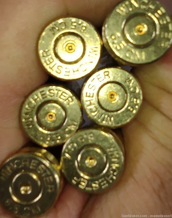 6.5 Creedmoor Winchester Brass Once Fired 100 Cases-img-0