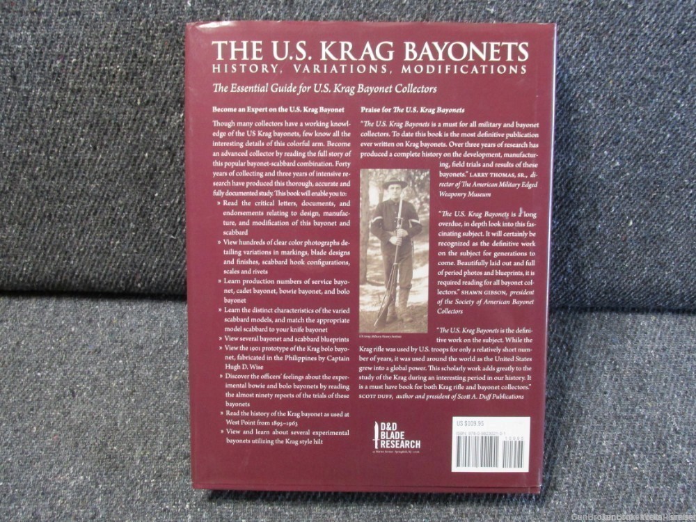 THE US KRAG BAYONETS HISTORY, VARIATIONS AND MODIFICATIONS REFERENCE BOOK-img-1