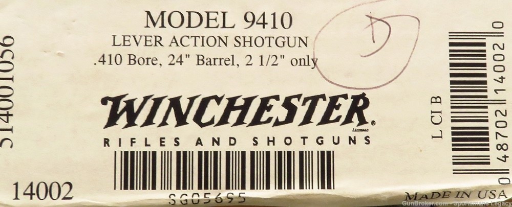Winchester 9410 .410, early 24-inch, fixed C, likely unfired, box, layaway-img-11