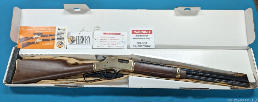 Henry Big Boy Brass 45 Colt LC H006GC-img-0