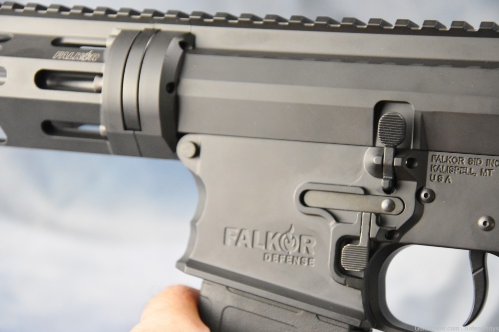 Falkor Defense FD-15P .300bl pistol 10.5" w/ Law Tactical folding stock -img-44