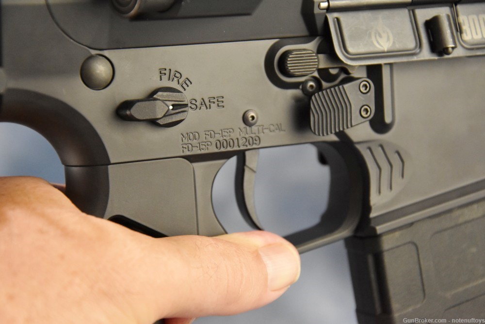 Falkor Defense FD-15P .300bl pistol 10.5" w/ Law Tactical folding stock -img-43