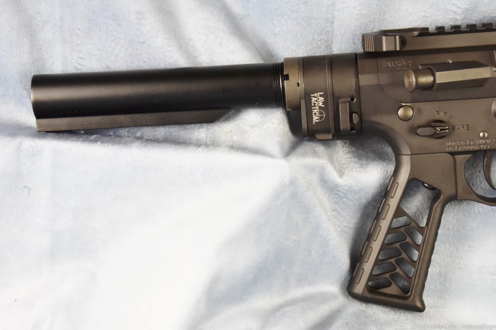 Falkor Defense FD-15P .300bl pistol 10.5" w/ Law Tactical folding stock -img-23