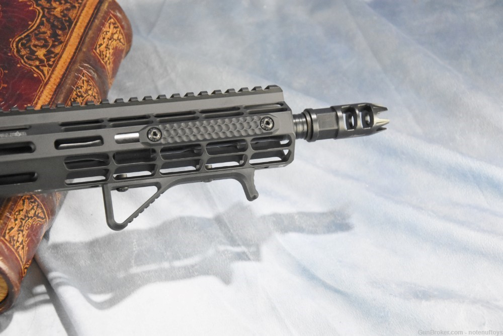 Falkor Defense FD-15P .300bl pistol 10.5" w/ Law Tactical folding stock -img-10