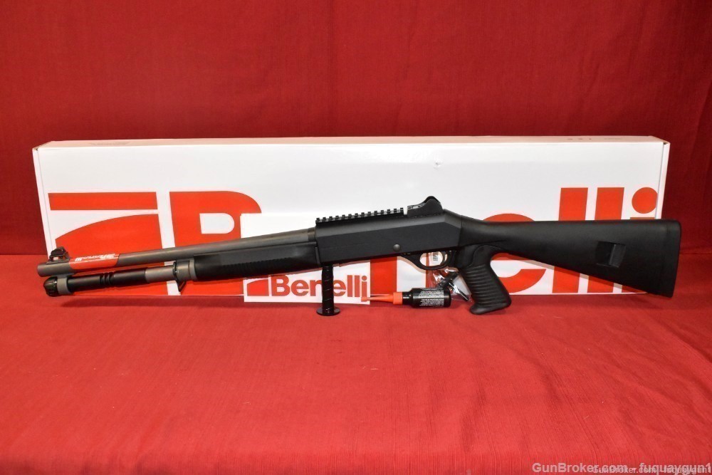 Benelli M4 Tactical 12 GA 18.5" Benelli-M4 Tactical-img-1