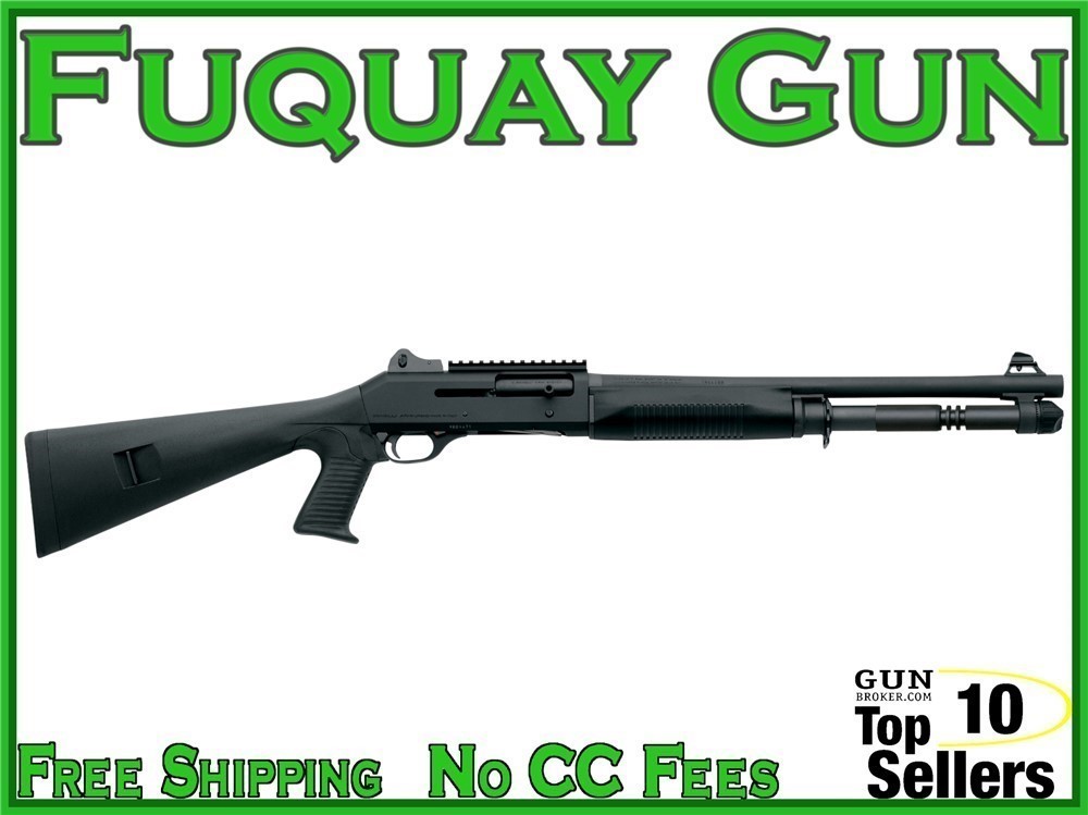 Benelli M4 Tactical 12 GA 18.5" Benelli-M4 Tactical-img-0