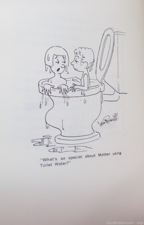 Vintage Poems for the John Jackie Kanrom 1st Ed Bathroom Humor PB Book Mint-img-5