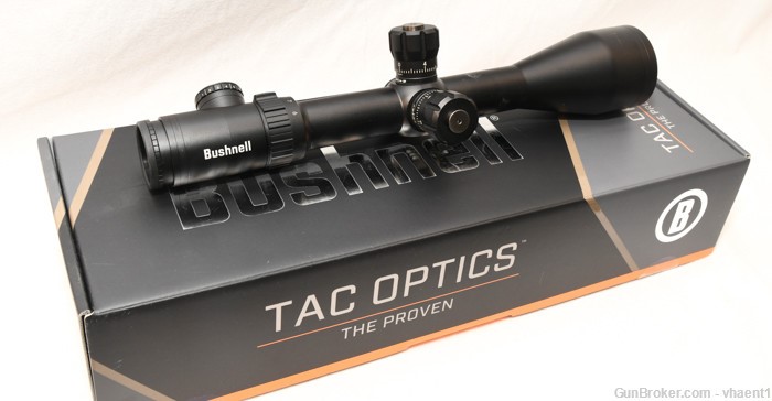 Bushnell Tac-Optics 6-24 x 50mm FFP Illum Mil-Dot -img-1
