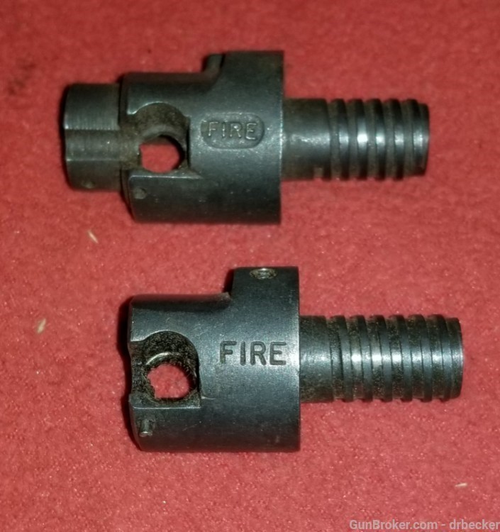 2 Winchester model 70 breech bolt sleeves pre and post 64 parts-img-0