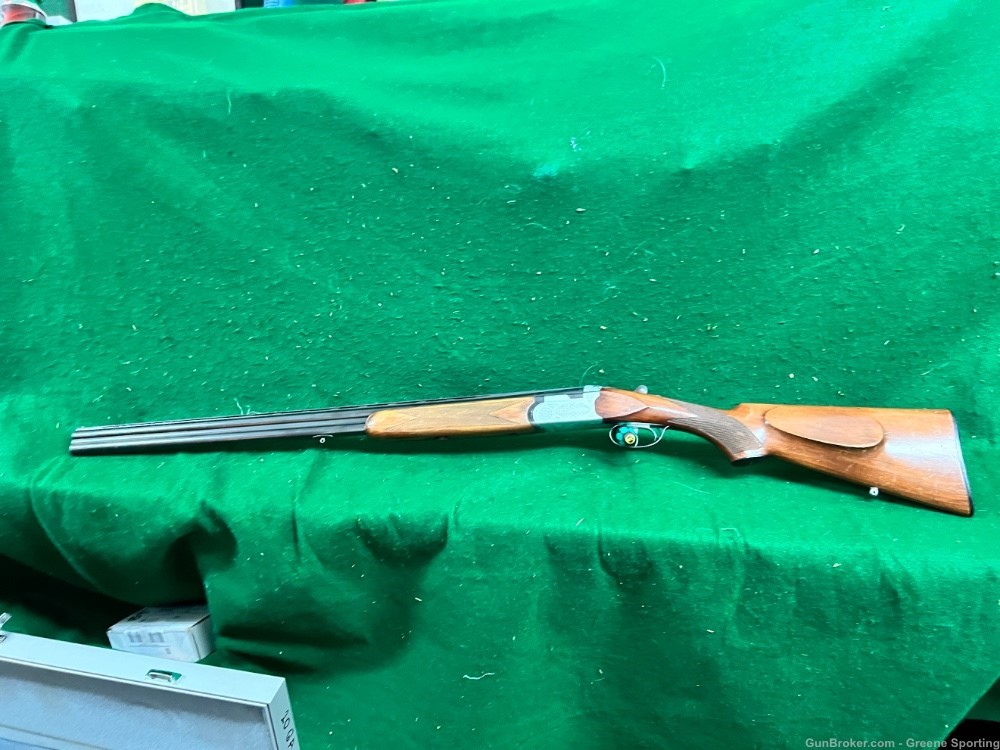Rare Sauer / Beretta 20 ga O/U shotgun with Ejectors and Double Triggers-img-0