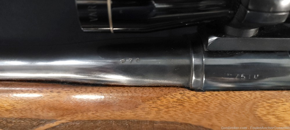 Remington 721 Bolt Action Rifle - .270 WIN - Hand Engraved Stock-img-14