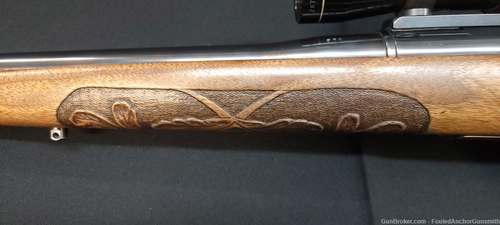 Remington 721 Bolt Action Rifle - .270 WIN - Hand Engraved Stock-img-15