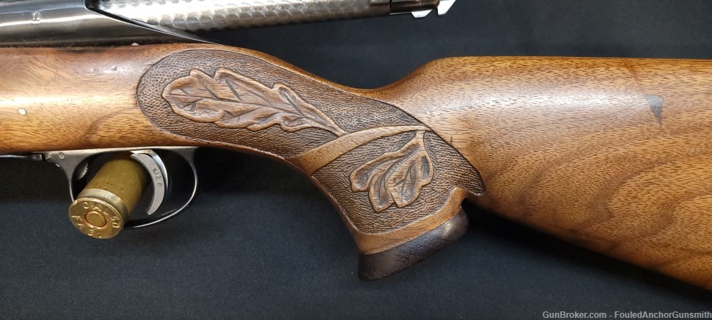 Remington 721 Bolt Action Rifle - .270 WIN - Hand Engraved Stock-img-10