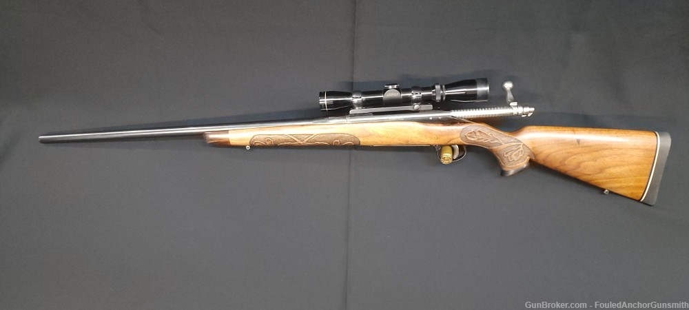 Remington 721 Bolt Action Rifle - .270 WIN - Hand Engraved Stock-img-7