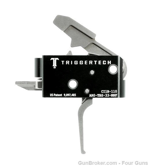 TriggerTech AR-15 Competitive Two-Stage Trigger Flat AR0-TBS-33-NNF-img-2