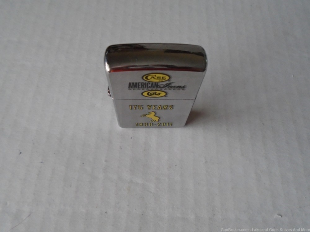 NIB Sealed Rare American Icons 175 Years 1836-2011 Case Colt Zippo Lighter!-img-18