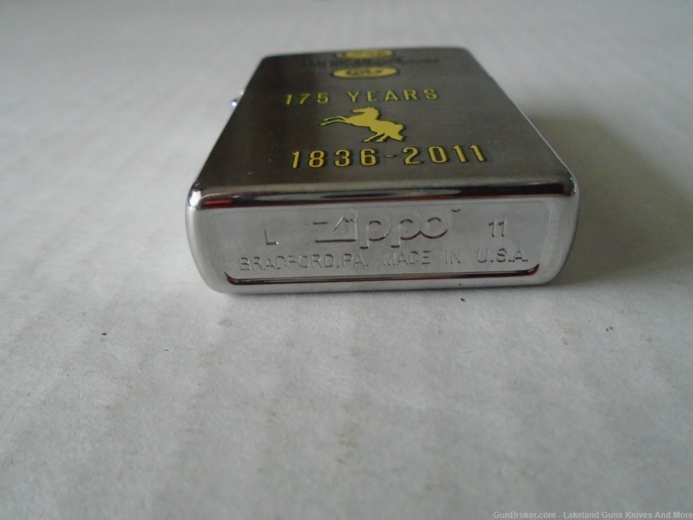 NIB Sealed Rare American Icons 175 Years 1836-2011 Case Colt Zippo Lighter!-img-19