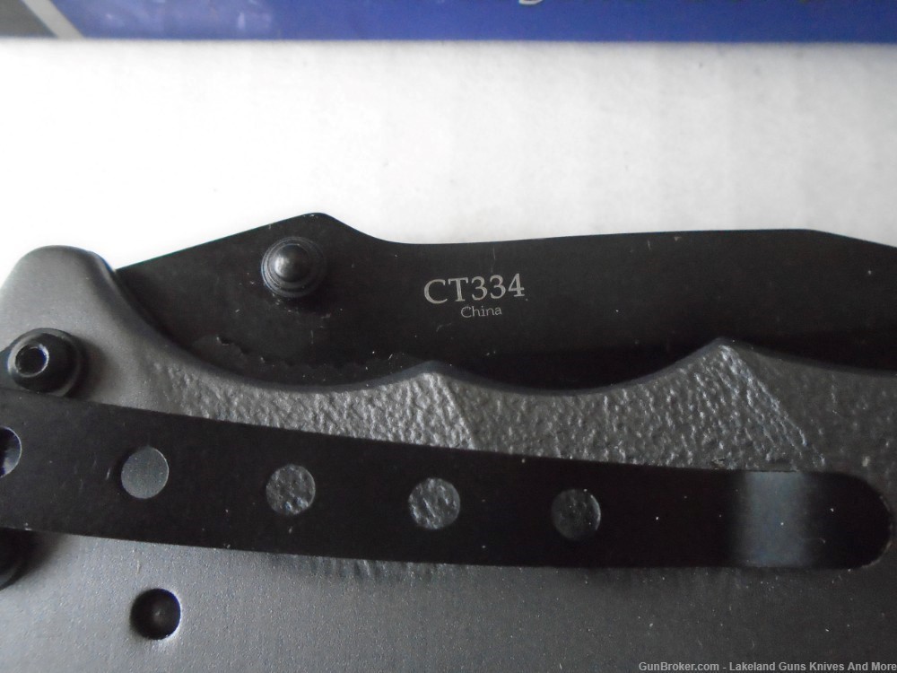 NIB COLT CT334 Titanium Finish LinerLock Tactical Combat Knife!-img-18
