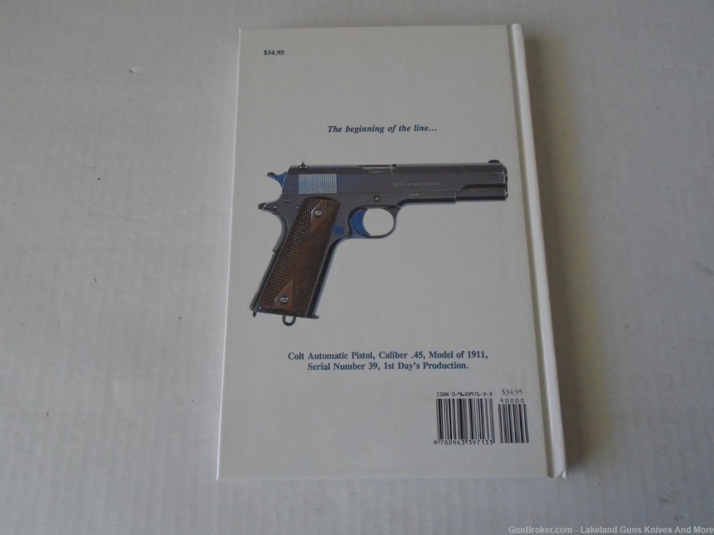Rare Author Signed Collector's Guide Colt .45 Service Pistols 3rd Ed. Book!-img-1
