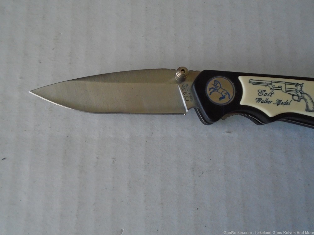 NIB CT36-WS Limited Edition Signature Series Sam Colt Walker Model Knife!-img-5