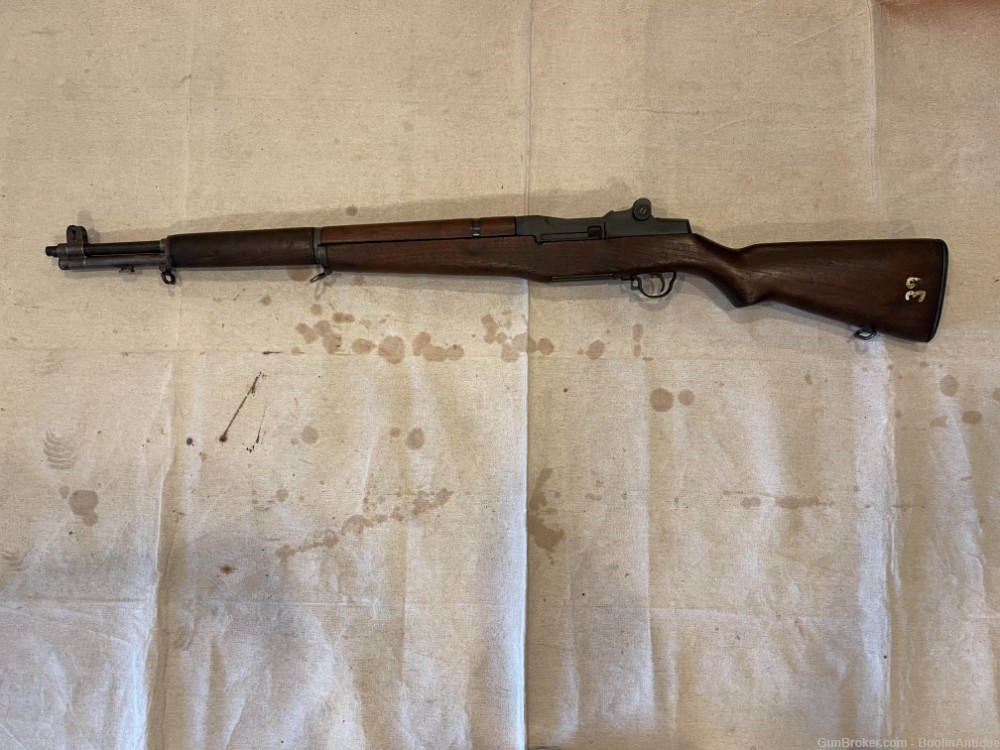 1943 Springfield M1 Garand Battle-Used/Great condition-img-0