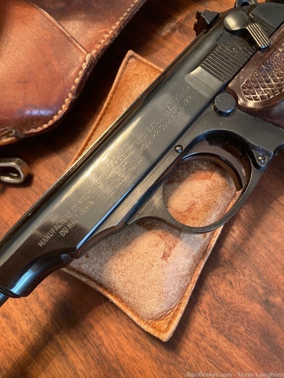 Walther Manurhin PP Sport .22 LR 8” Pistol + Holster 98%+ Colt S&W Korth-img-5