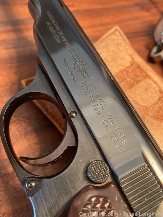Walther Manurhin PP Sport .22 LR 8” Pistol + Holster 98%+ Colt S&W Korth-img-14