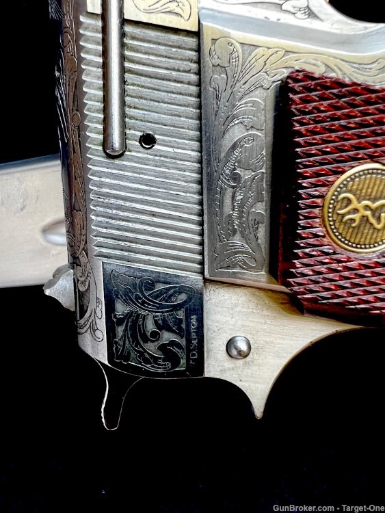 Browning Hi Power Classic Limited Edition Engraved 9mm, with Extra.-img-27
