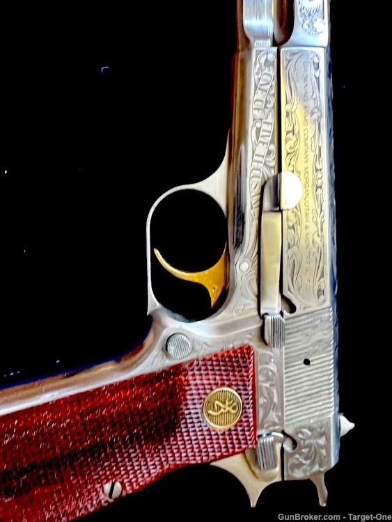 Browning Hi Power Classic Limited Edition Engraved 9mm, with Extra.-img-25