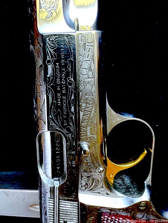 Browning Hi Power Classic Limited Edition Engraved 9mm, with Extra.-img-28
