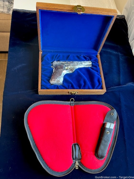 Browning Hi Power Classic Limited Edition Engraved 9mm, with Extra.-img-0