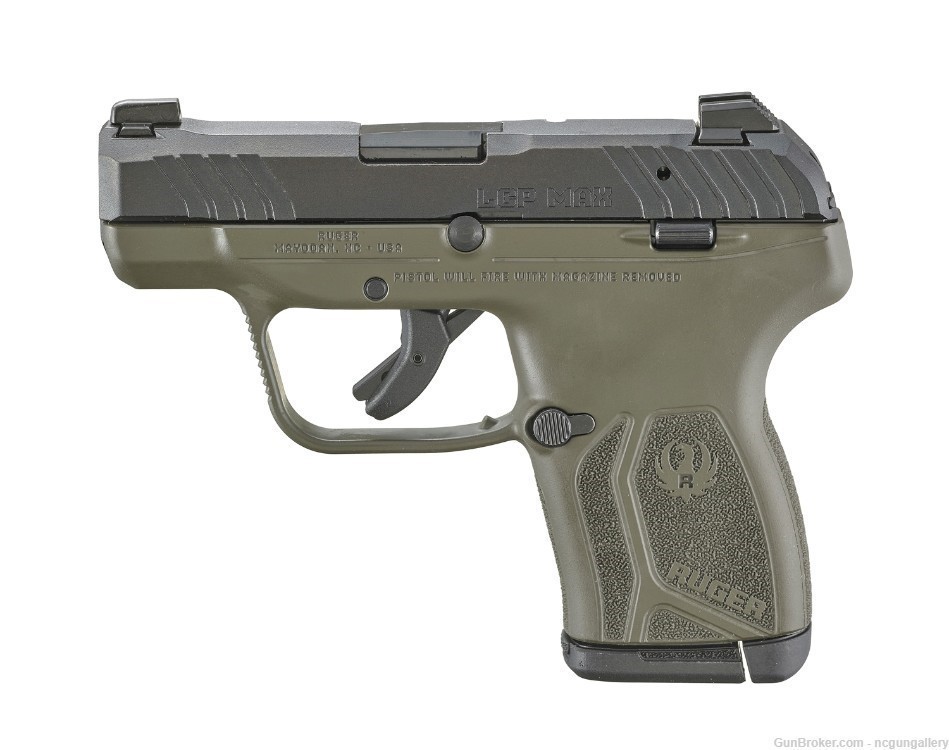 Ruger LCP Max 380 Pistol OD GREEN NEW FastShipNoCCFee 13733-img-2